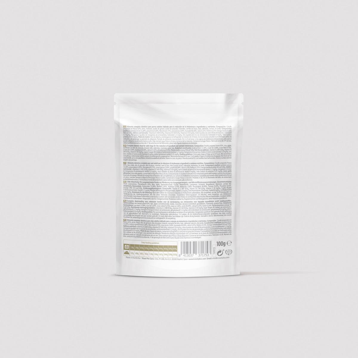 Hypoallergenic - Fresh horse - natvoer