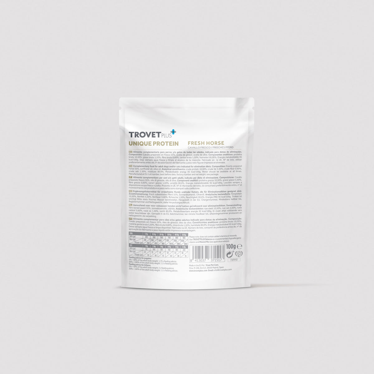 Unique protein - Fresh Horse