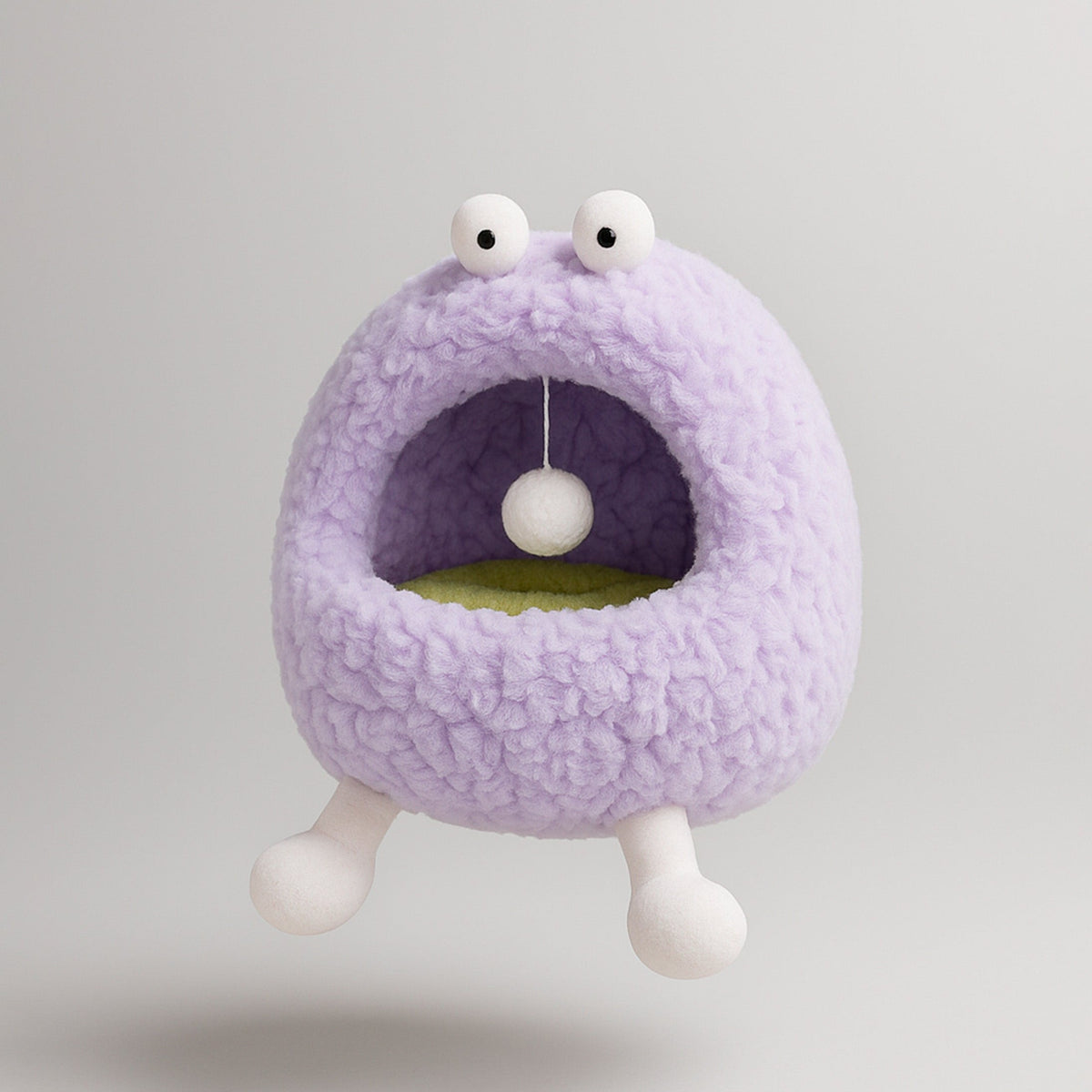 Cama Purple Gaga Monster Zeze per animali dal design esclusivo e divertente