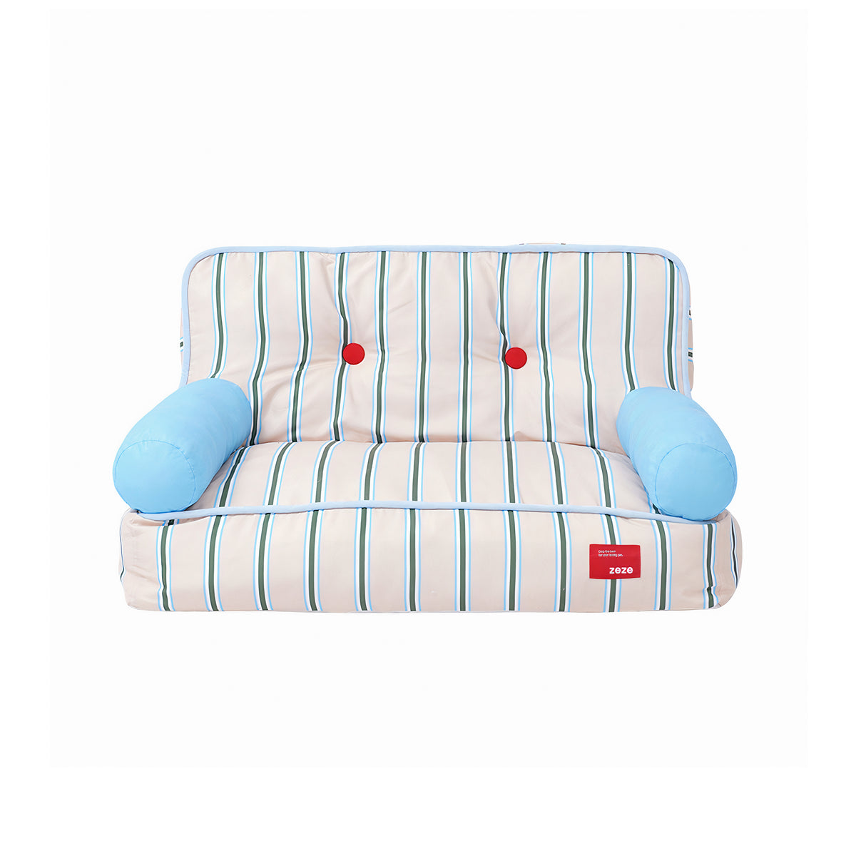 Sofa stripes white
