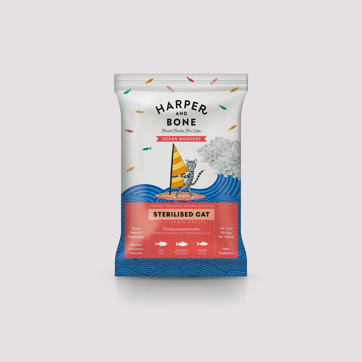 Harper & Bone Sterilised Cat Ocean Wonders sample 70g