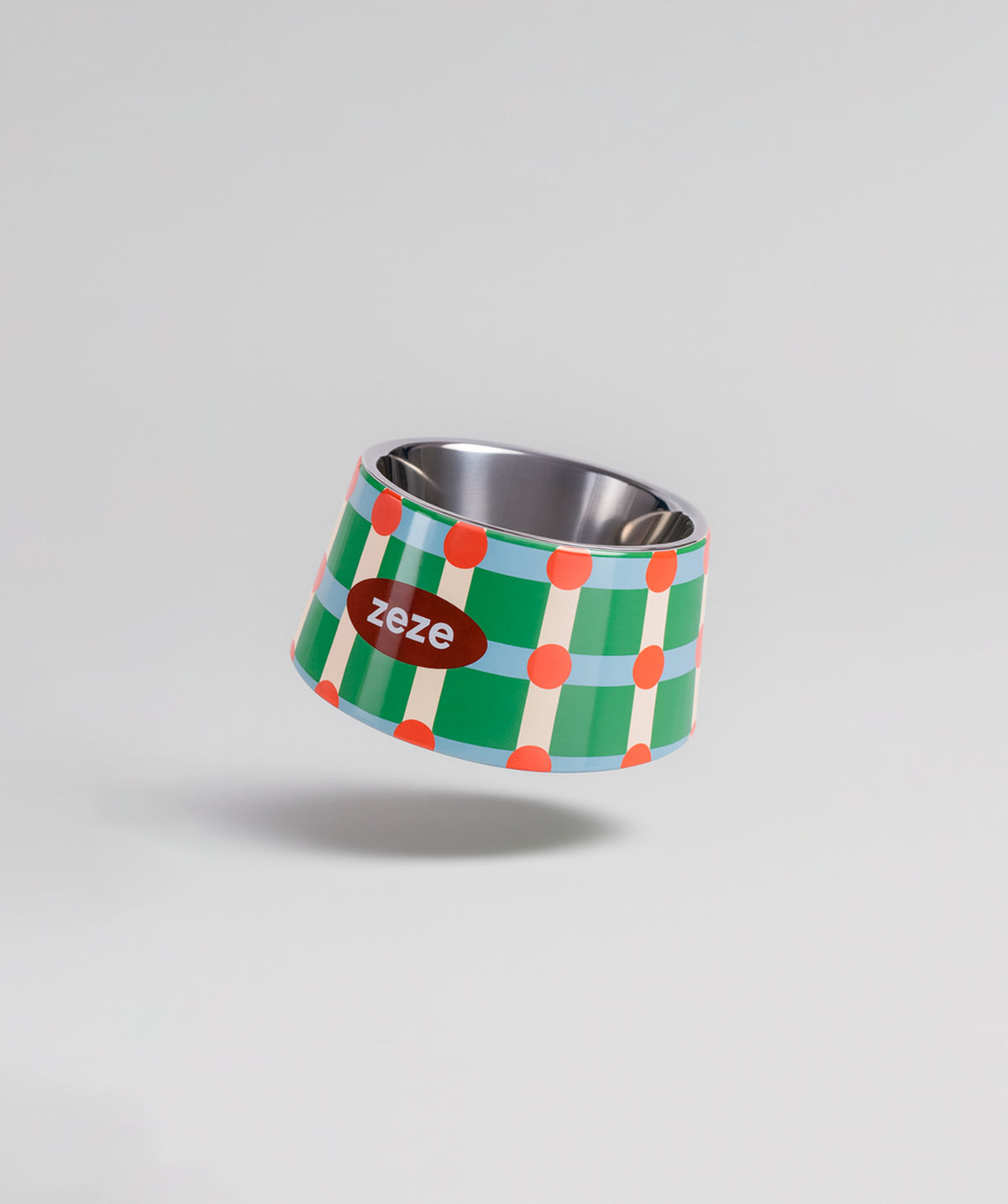 Retro steel bowl