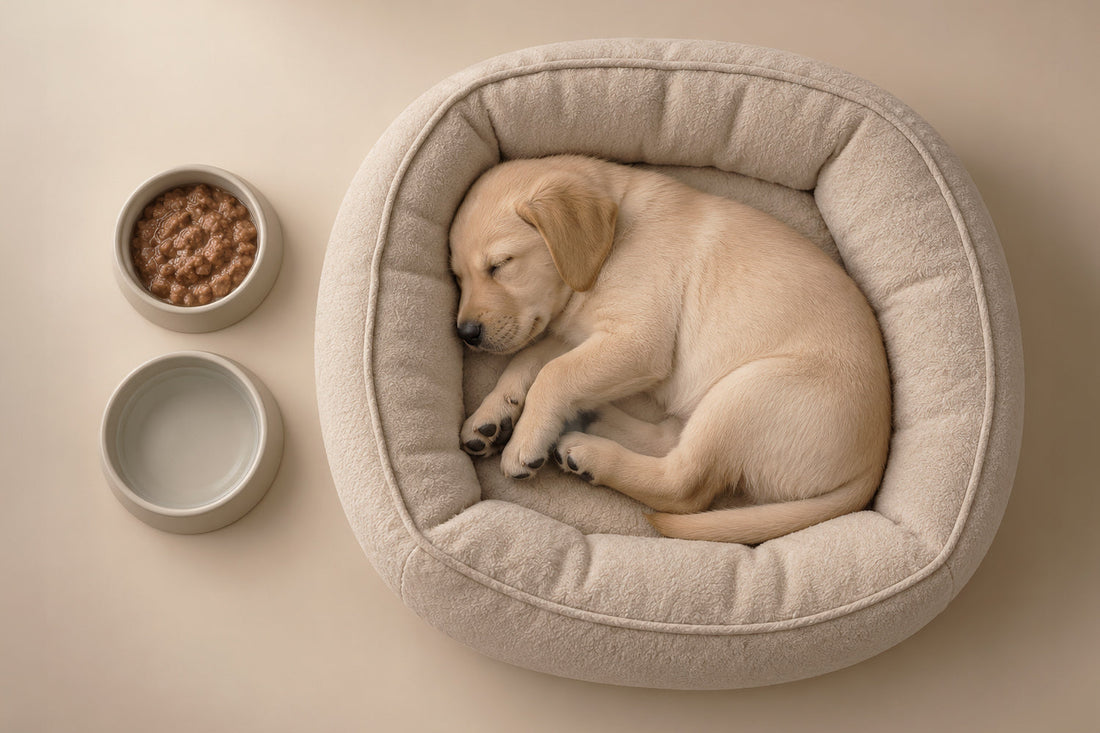 ¿Qué necesita un cachorro cuando llega a casa?