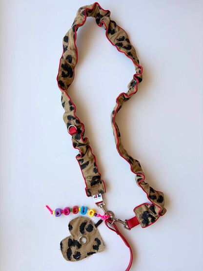 Leopard Leash - correa