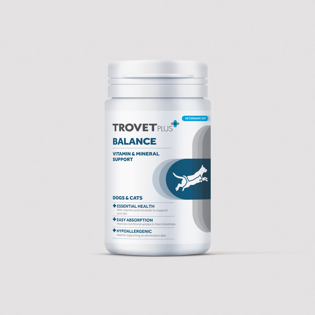 Trovetplus Balance, supplement with vitamins and minerals for dogs and cats