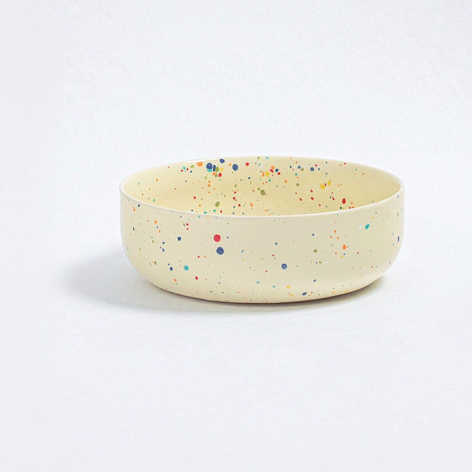 Comedouro Party amarelo Egg Back Home design festivo para cães