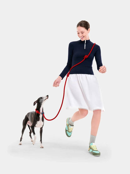 Connect Hands-Free Rope Leash Strawberry - trela