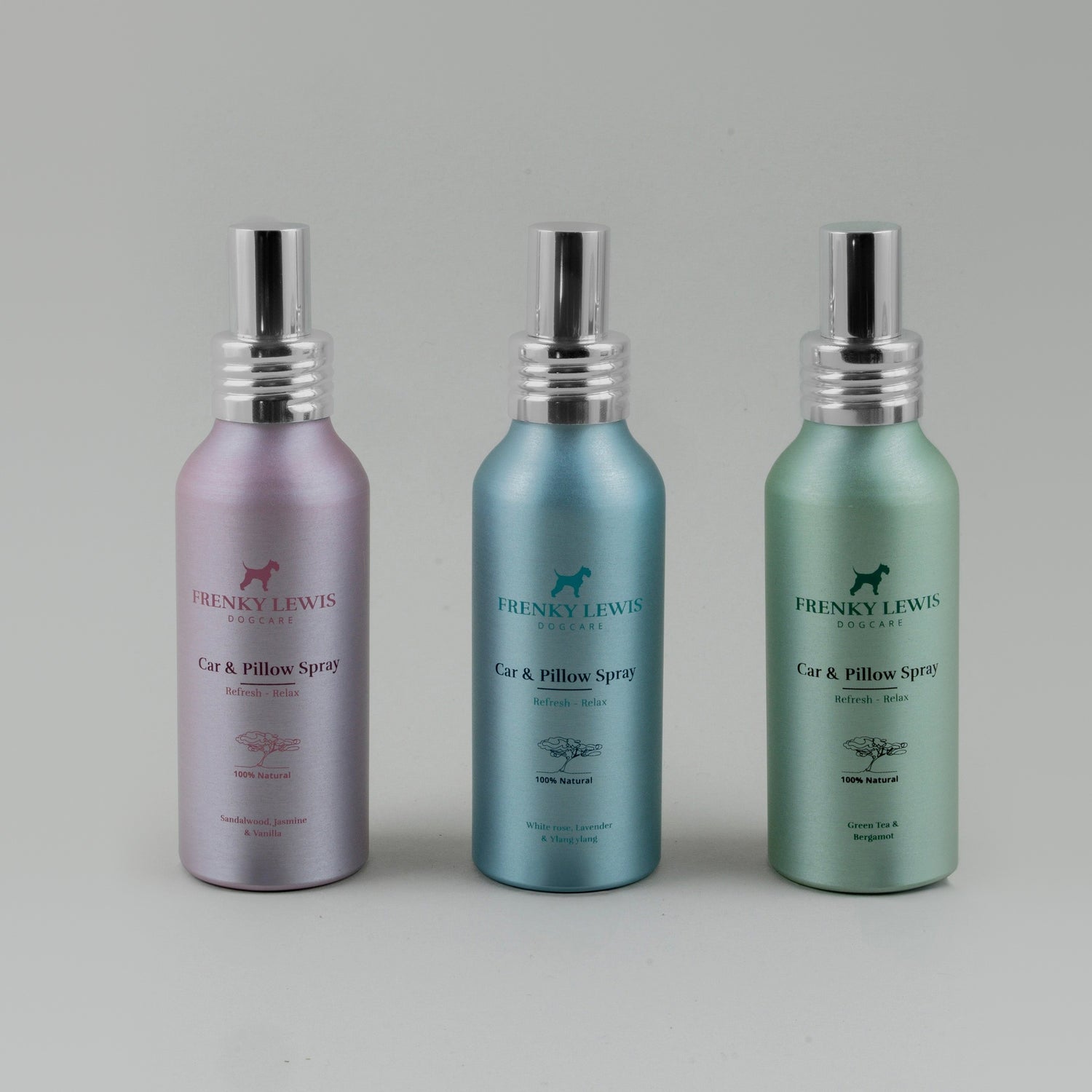 Spray Car & Pillow de Frenky Lewis en botella pulverizadora para coche