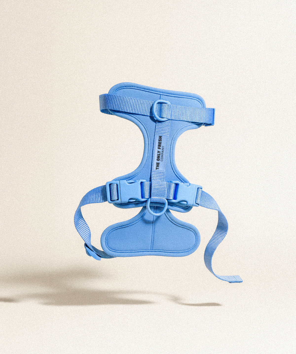 Blue padded Smart Harness Onlyfresh with quick closures