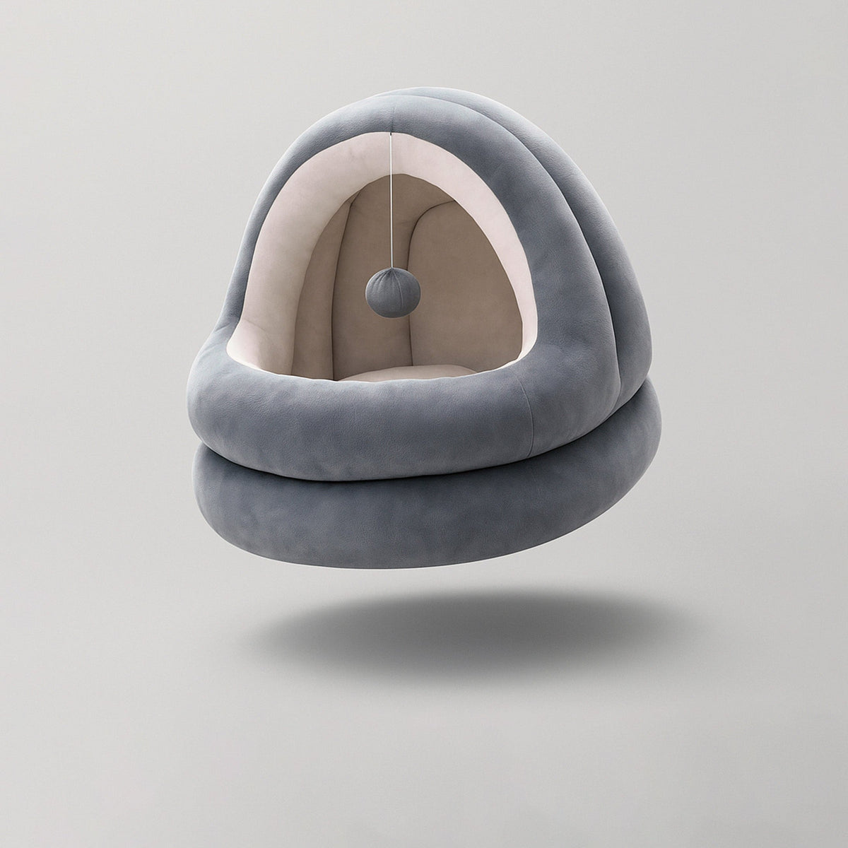 Snuggle Nest Zeze jurte design glanzend fluwelen nest