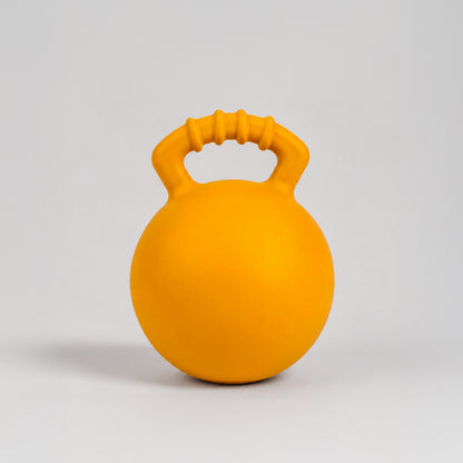 Giocattolo Kettlebell Squeak Onlyfresh per cani con squeaker