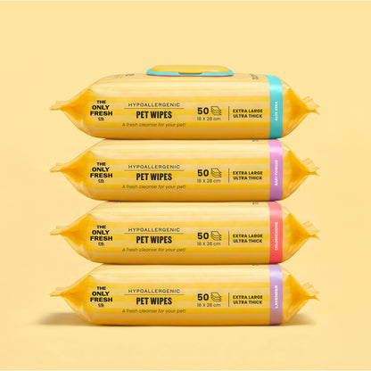 Pet Wipes - Baby Powder