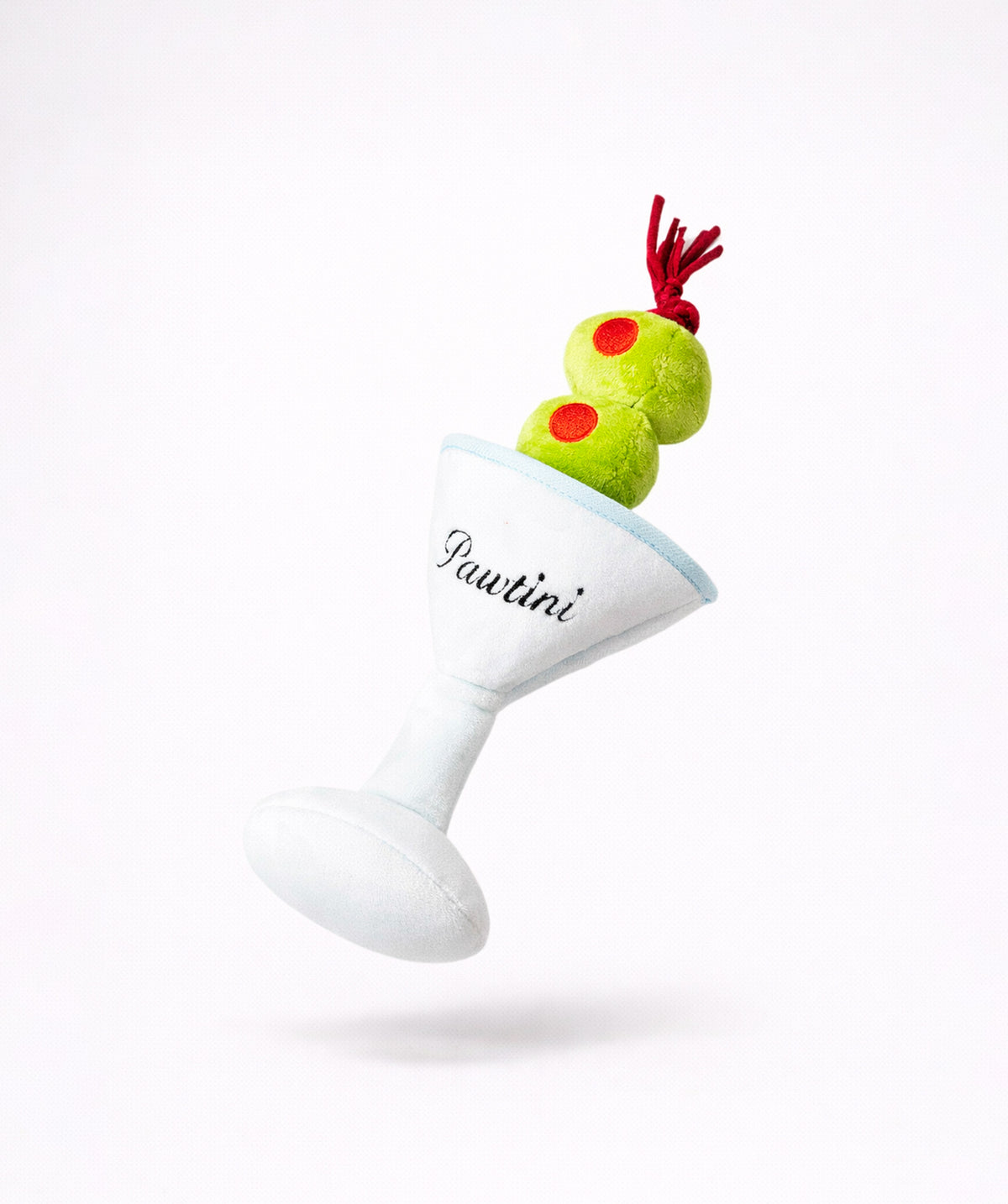 Onlyfresh Pawtini toy for dogs, cocktail shaped design