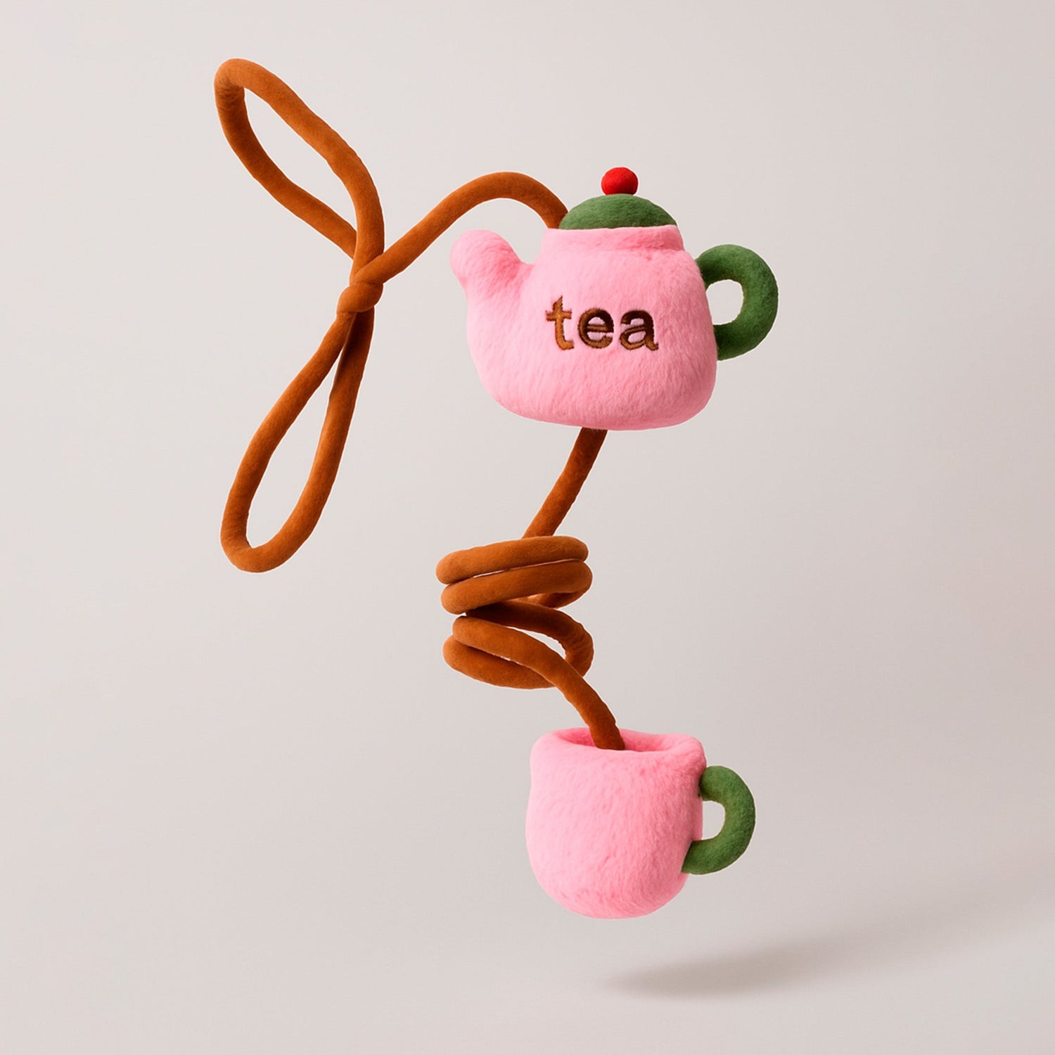 Brinquedo Teapot Zeze para gatos formato teeira colorida