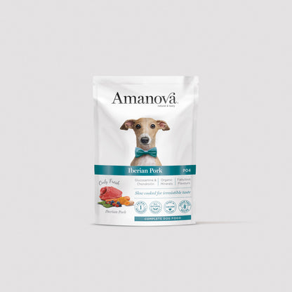 Bolsa de pienso Amanova P04 Adult Dog hipoalergénico con cerdo ibérico sin granos