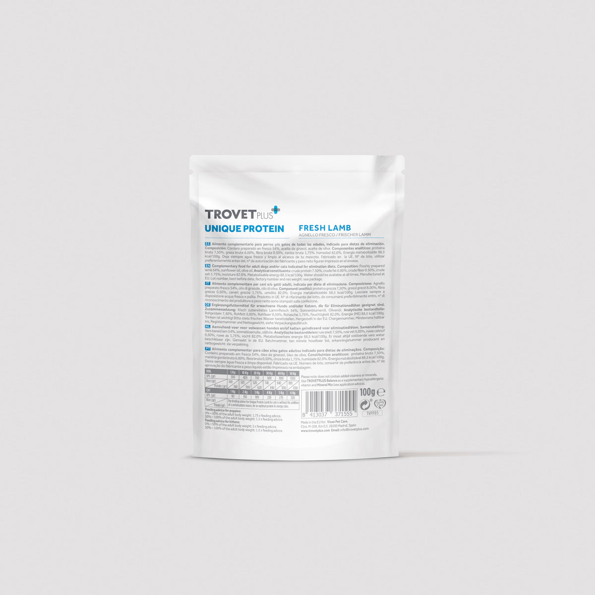 Unique protein - Fresh Lamb