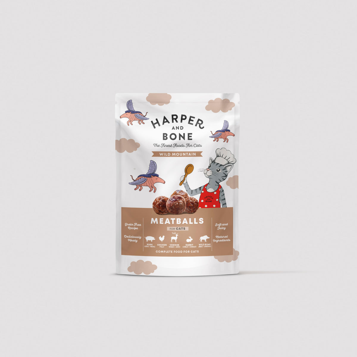 Albóndigas para gatos - Wild mountain