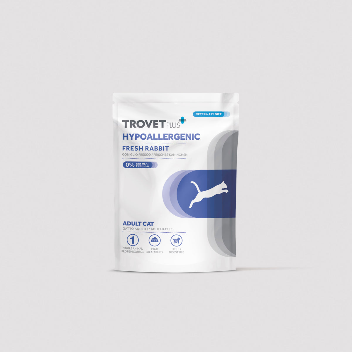 Trovetplus Hypoallergenic Fresh Rabbit, alimento húmido para gatos