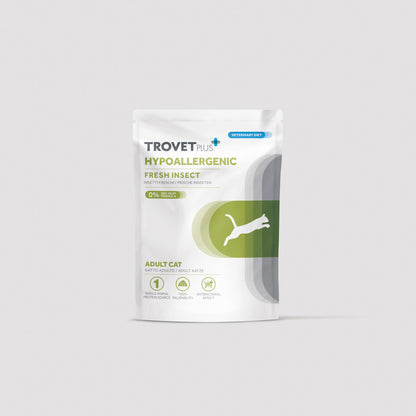 Lata de Trovetplus Hypoallergenic Fresh Insect, comida húmeda para gatos