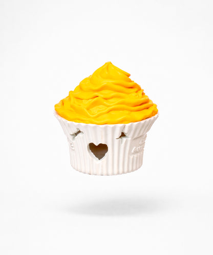 Onlyfresh Pupcake toy for dogs, multicolor cupcake shape