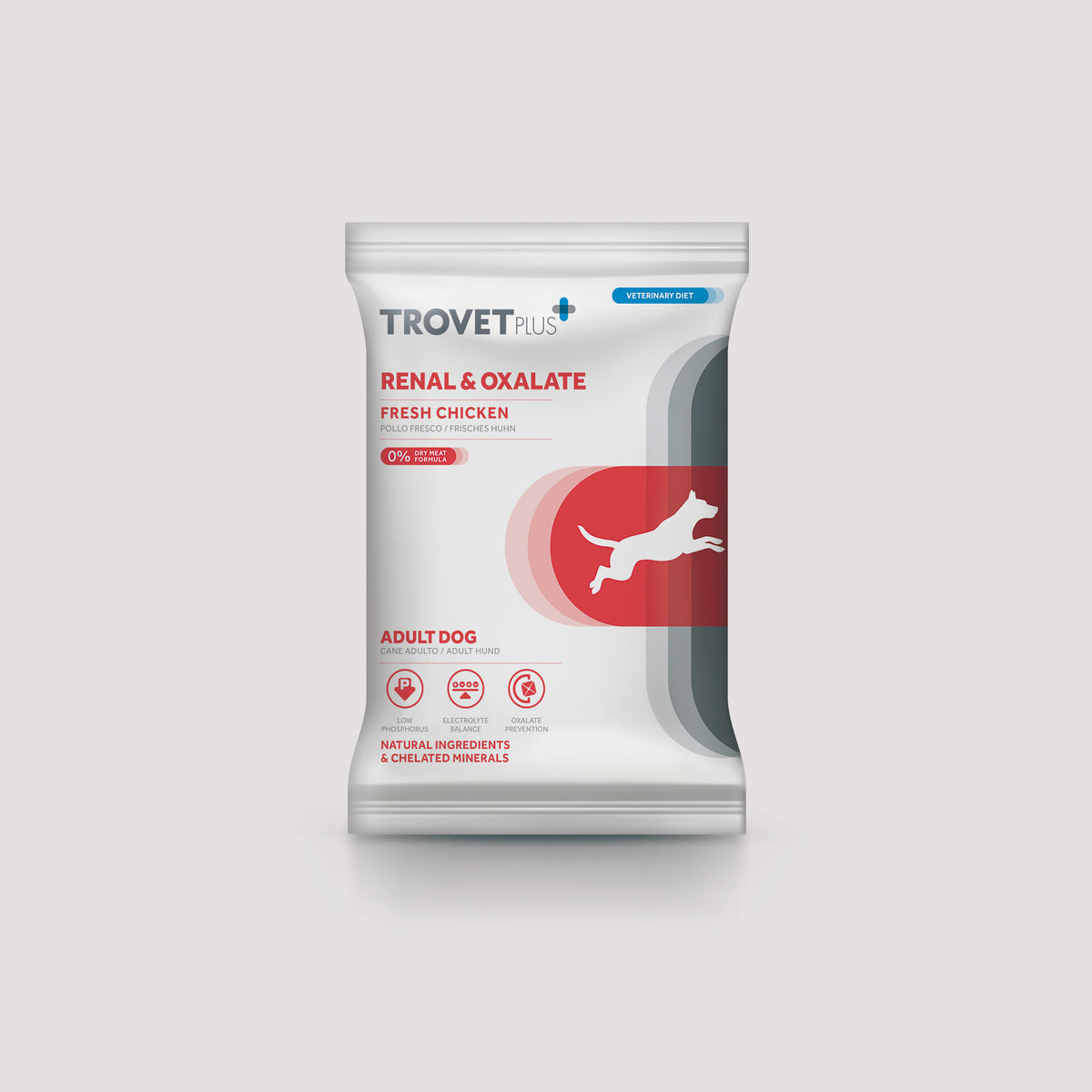 Trovetplus Adult Dog Renal & Oxalate pollo 100g