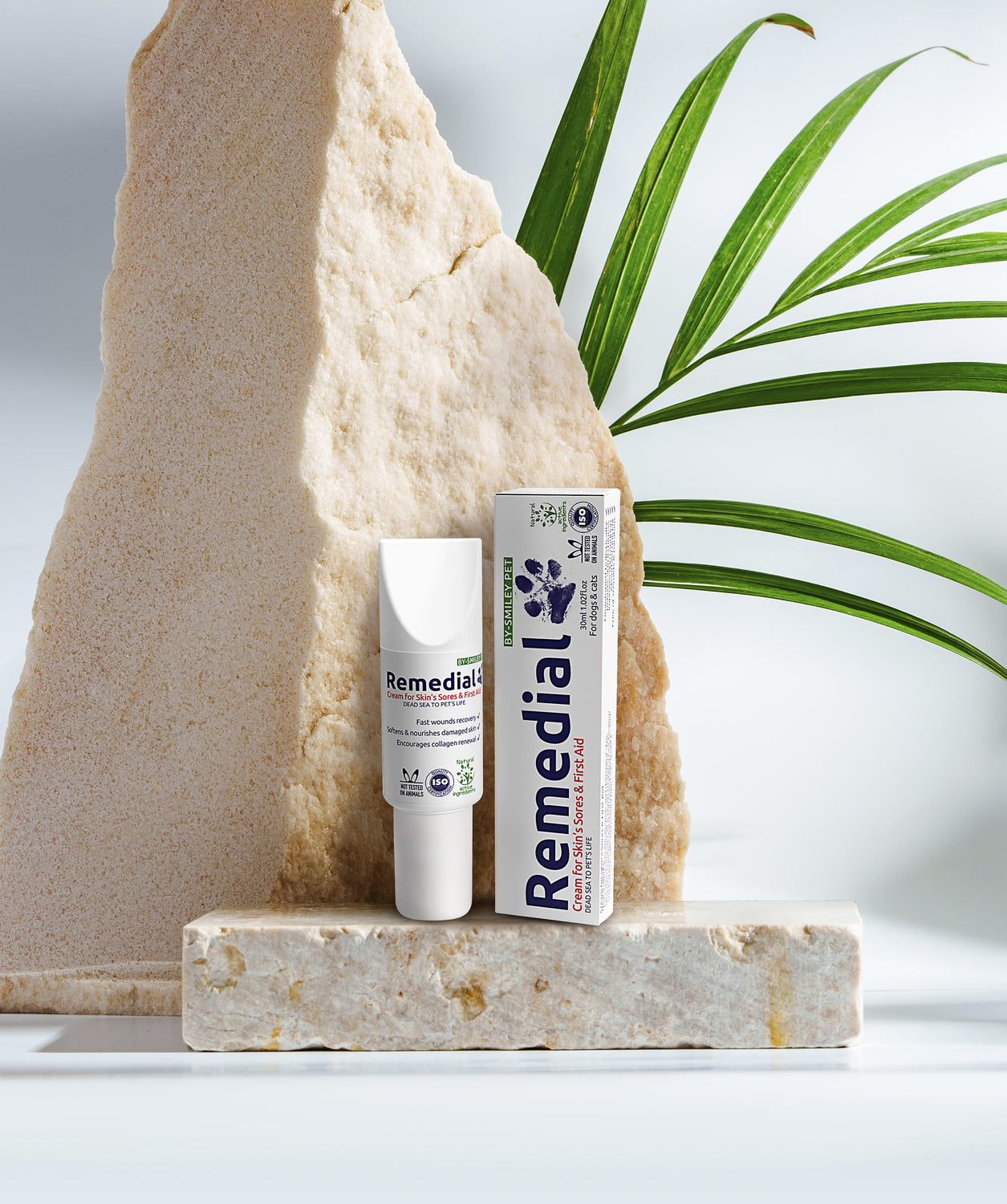 Tube crème premiers secours Smiley pet pour animaux