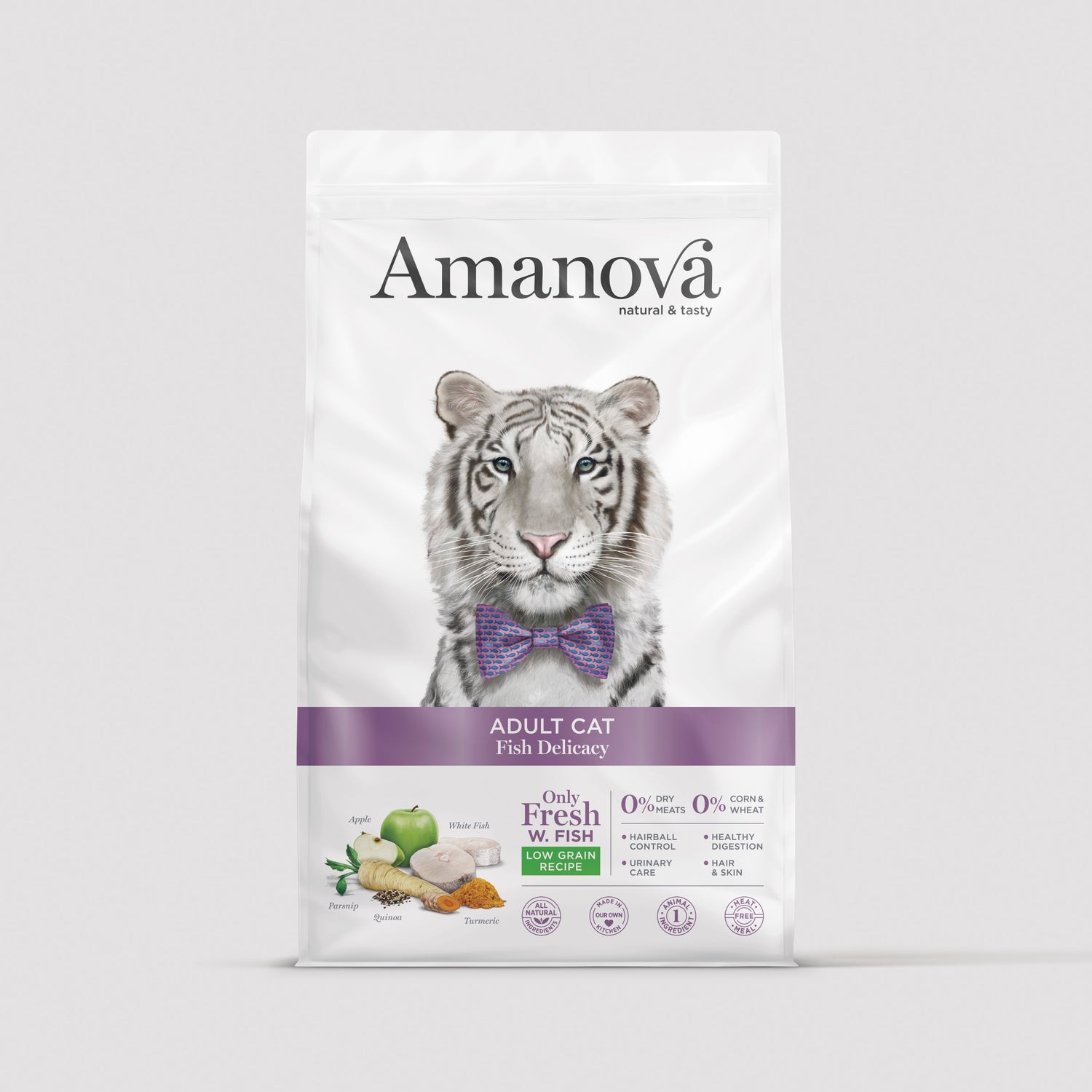 Amanova Adult Cat Fish Delicacy with fish for adult cats