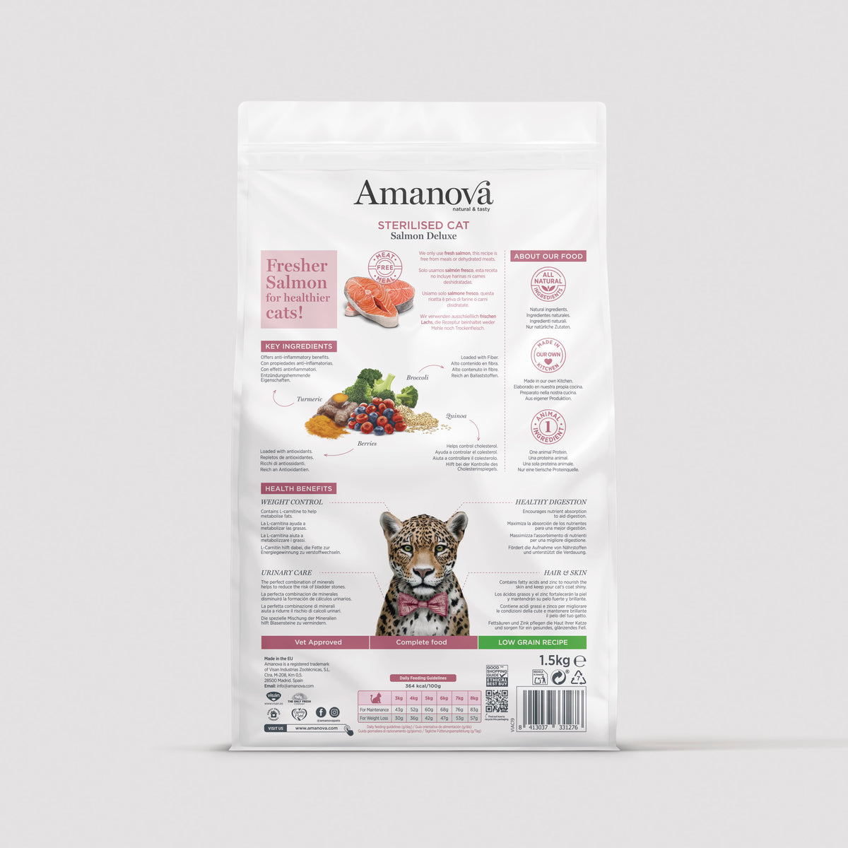 Sterilised Cat - Salmon Deluxe
