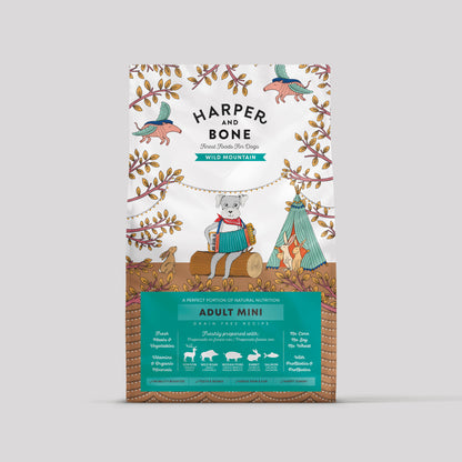 Harper & Bone Adult Mini Wild Mountain for small dogs