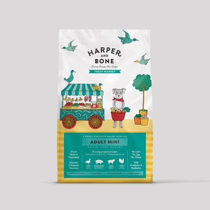 Harper & Bone Adult Mini Fresh Market for small breed adult dogs