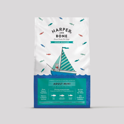Harper & Bone Adult Mini Ocean Wonders voor kleine honden