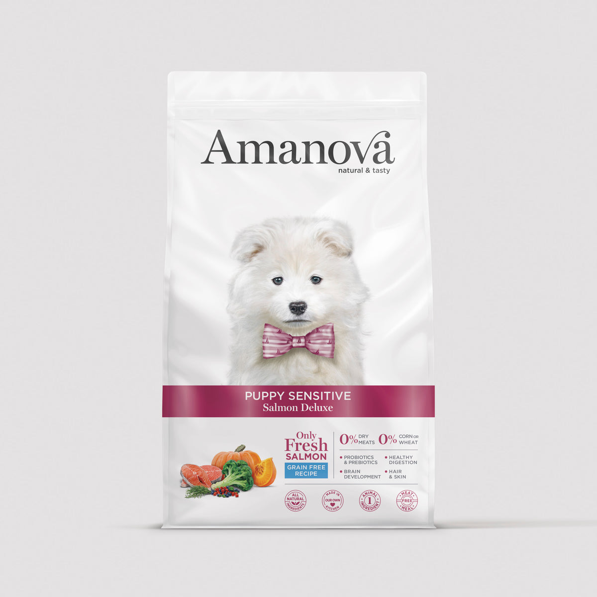 Amanova Puppy Sensitive Salmon Deluxe para cachorros