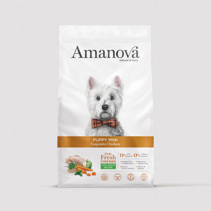 Amanova Puppy Mini Exquisite Chicken voor kleine rashondjes