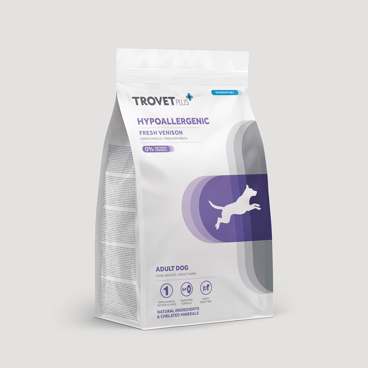 Hypoallergenic - Fresh venison - for dogs