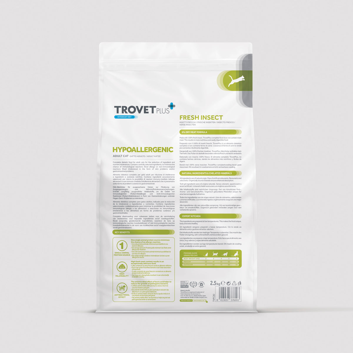 Hypoallergenic - Fresh insect - para gatos