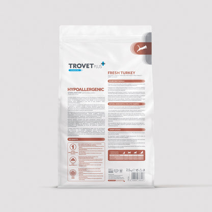 Hypoallergenic - Fresh turkey - for cats