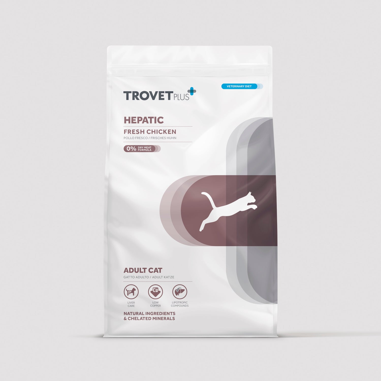 Trovetplus Hepatic dietético para gatos adultos