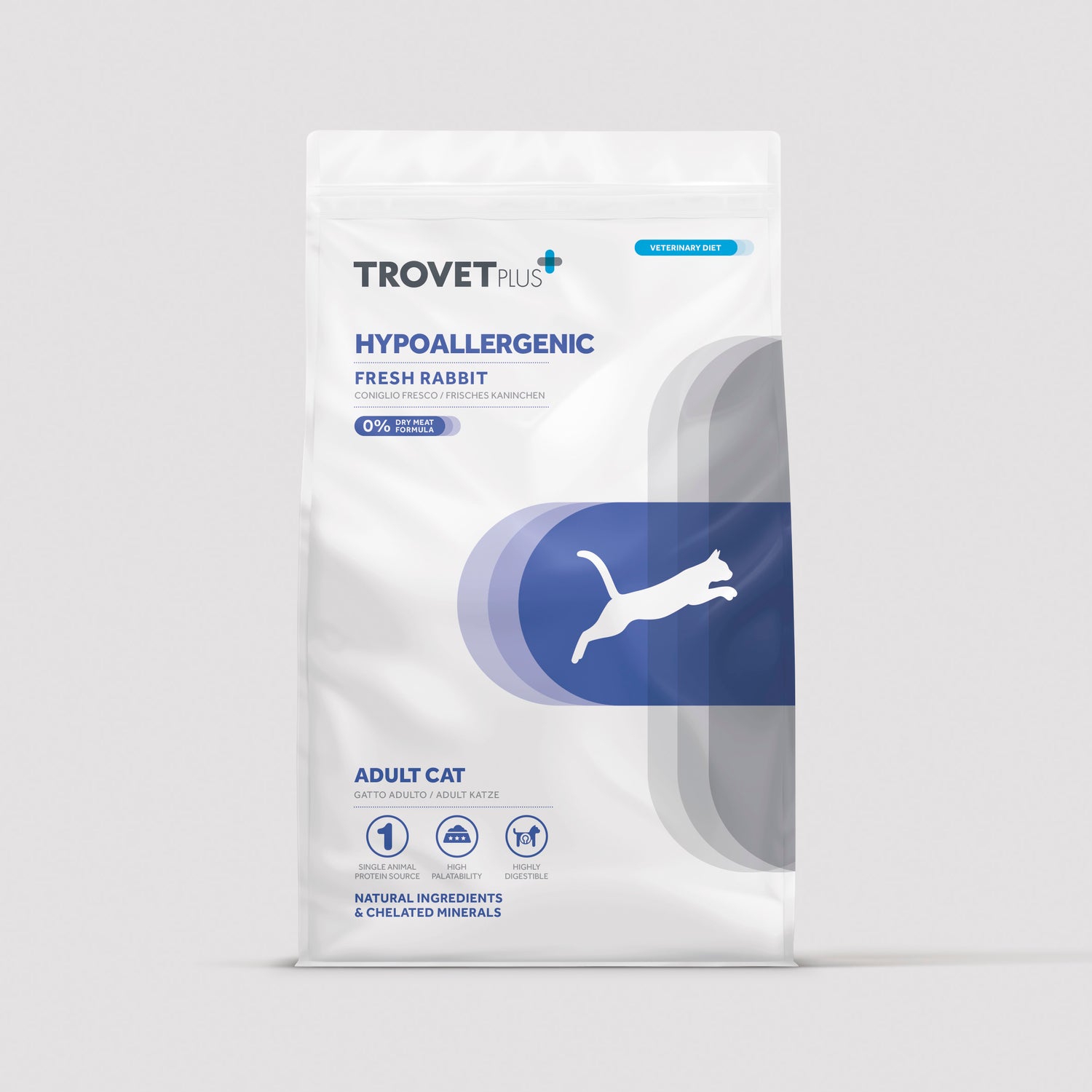 Trovetplus Hypoallergenic fresh rabbit for adult cats