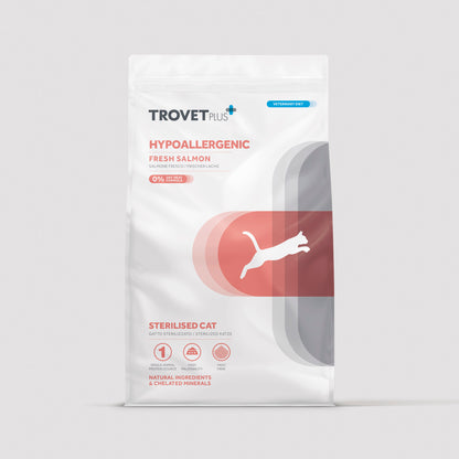 Trovetplus Hypoallergenic with fresh salmon for neutered cats