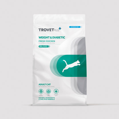 Trovetplus Weight & Diabetic dieta dla dorosłych kotów