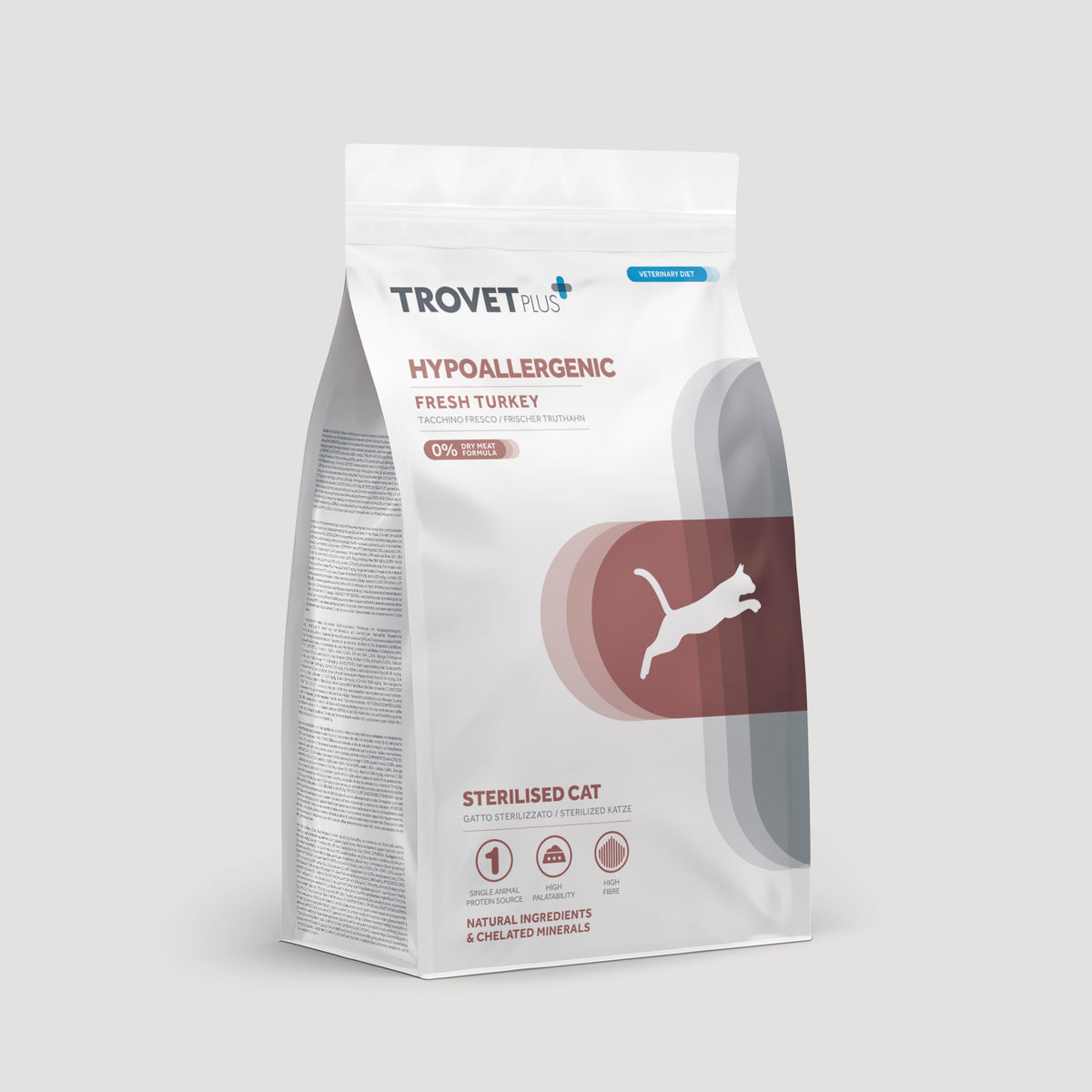 Hypoallergenic - Fresh turkey - for cats