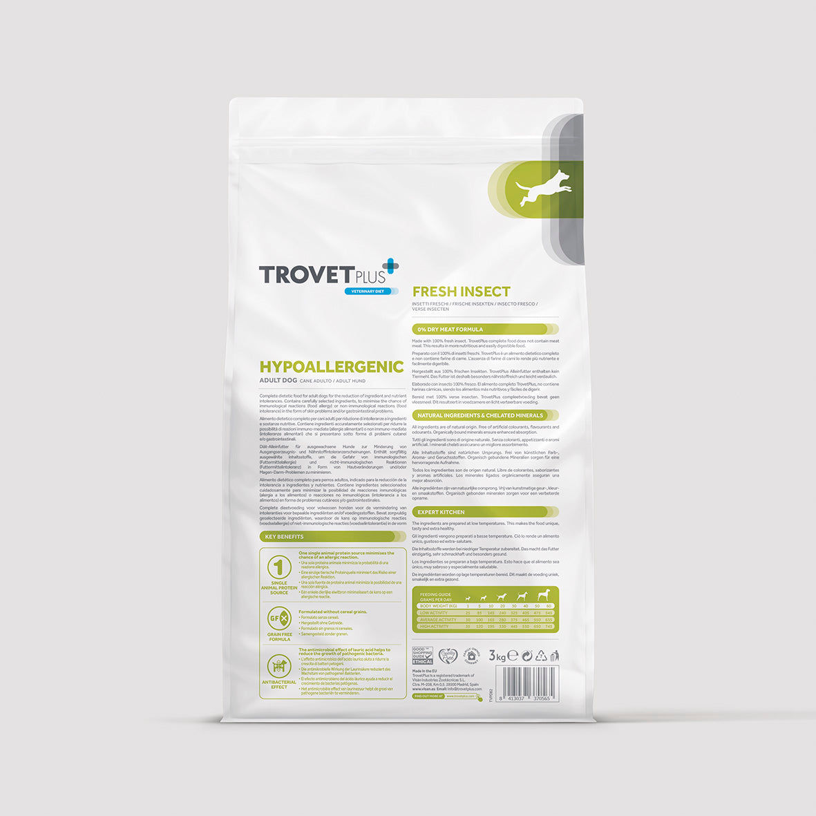 Hypoallergenic - Fresh insect - Erwachsener Hund