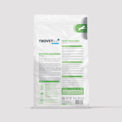 Hypoallergenic - Vegetable only - for dogs