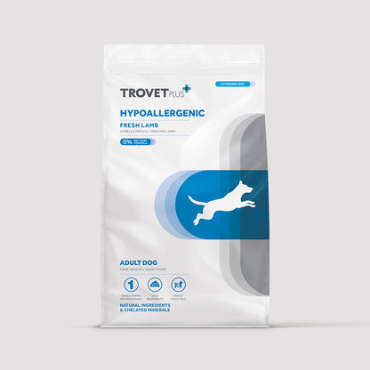 Trovetplus Hypoallergenic Fresh Lamb kibble bag for adult dogs