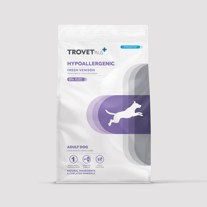 Trovetplus Hypoallergenic Fresh Venison kibble for adult dogs