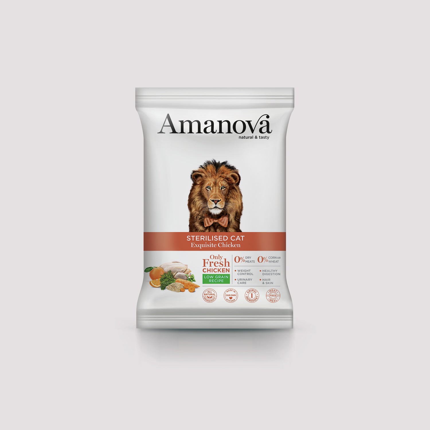 Amanova Sterilized Cat Exquisite wet food chicken for cats, 70g sample
