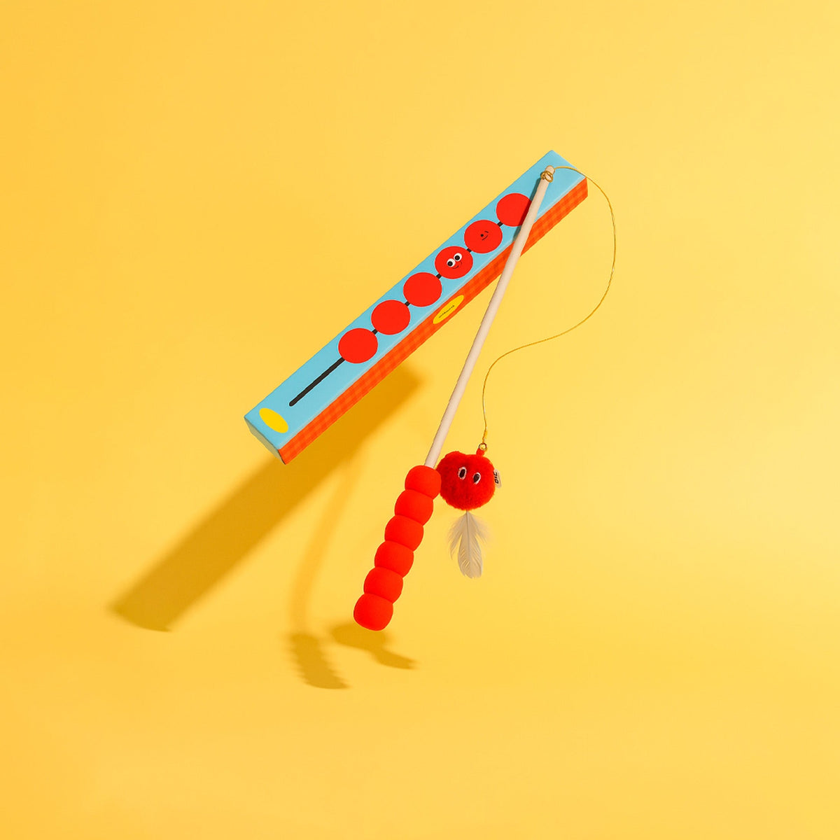 Lucky Tanghulu Zeze interactive toy for cats in vibrant colors