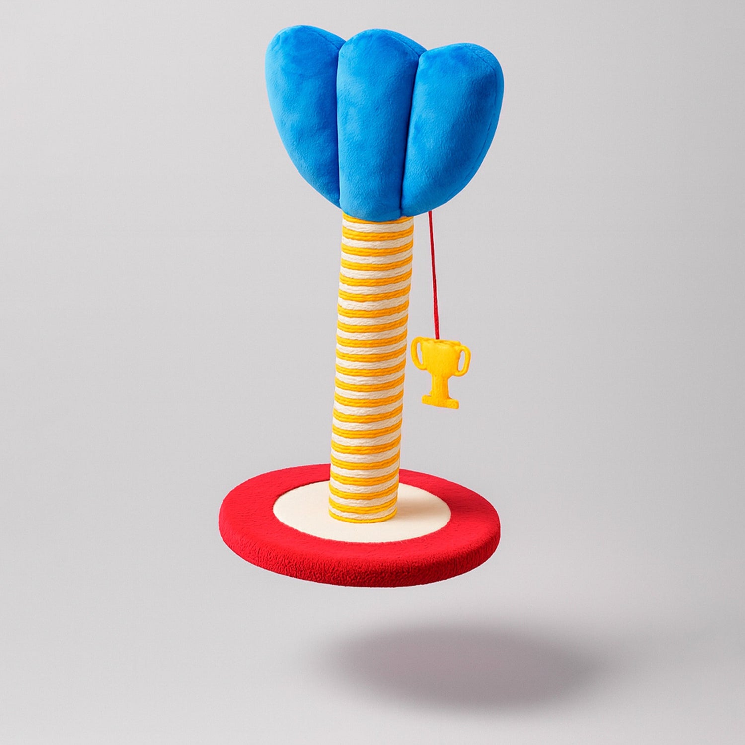 Zeze Target Cat Tree colorful scratcher with durable rope