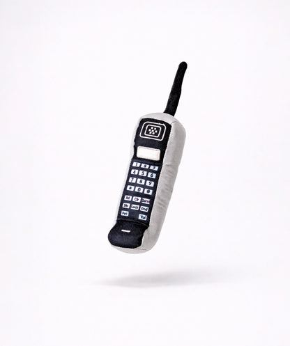 Juguete de peluche Vintage Cell Phone de Onlyfresh para perros en forma de teléfono
