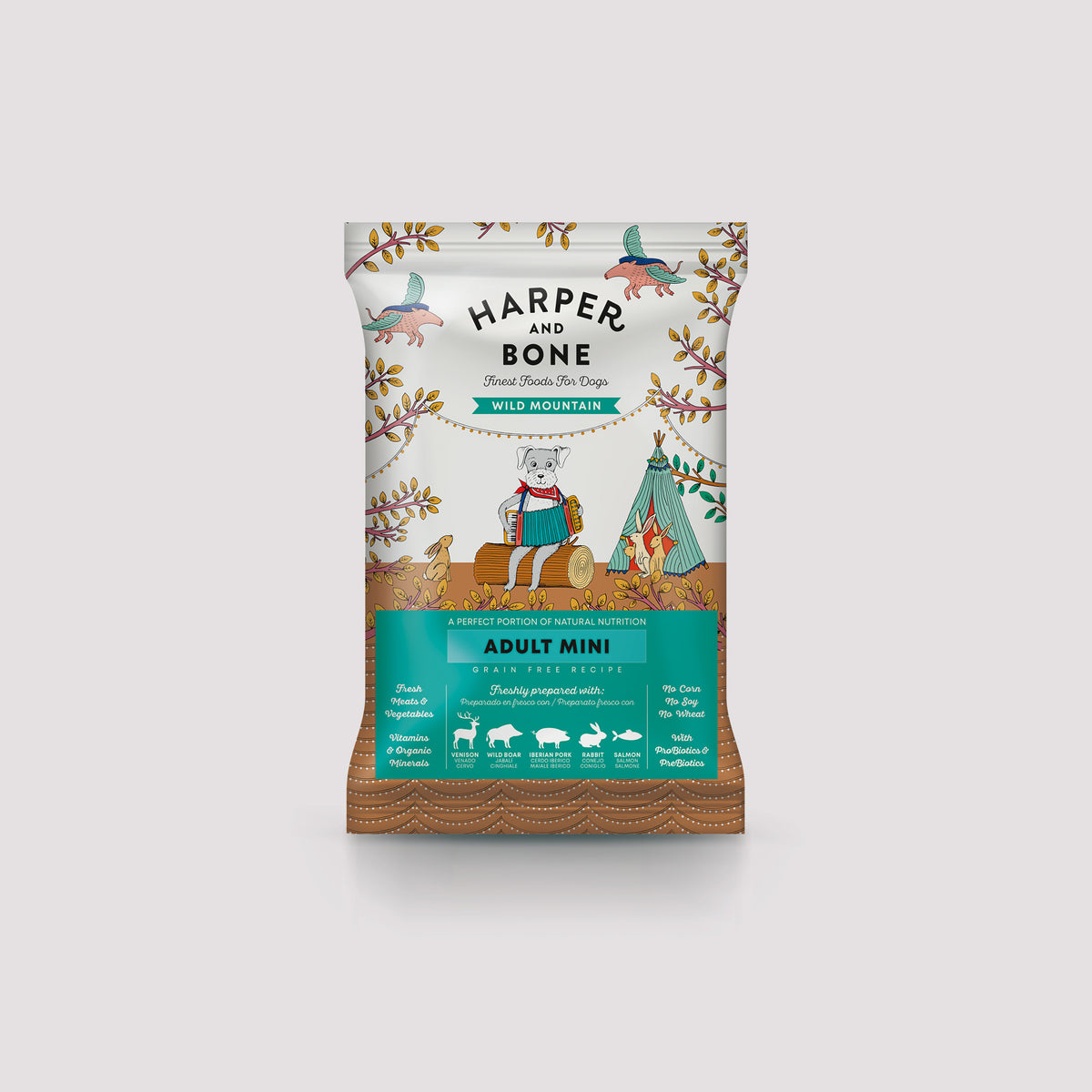 Harper & Bone Adult Mini Wild Mountain 100g